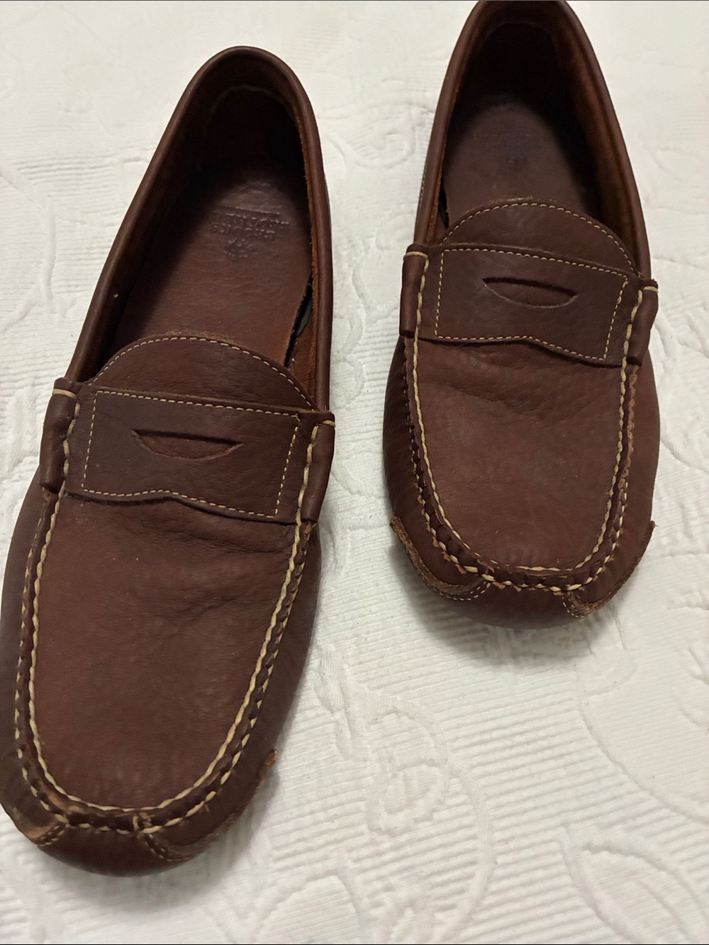 Brooks Brothers Brown Leather Penny Loafers